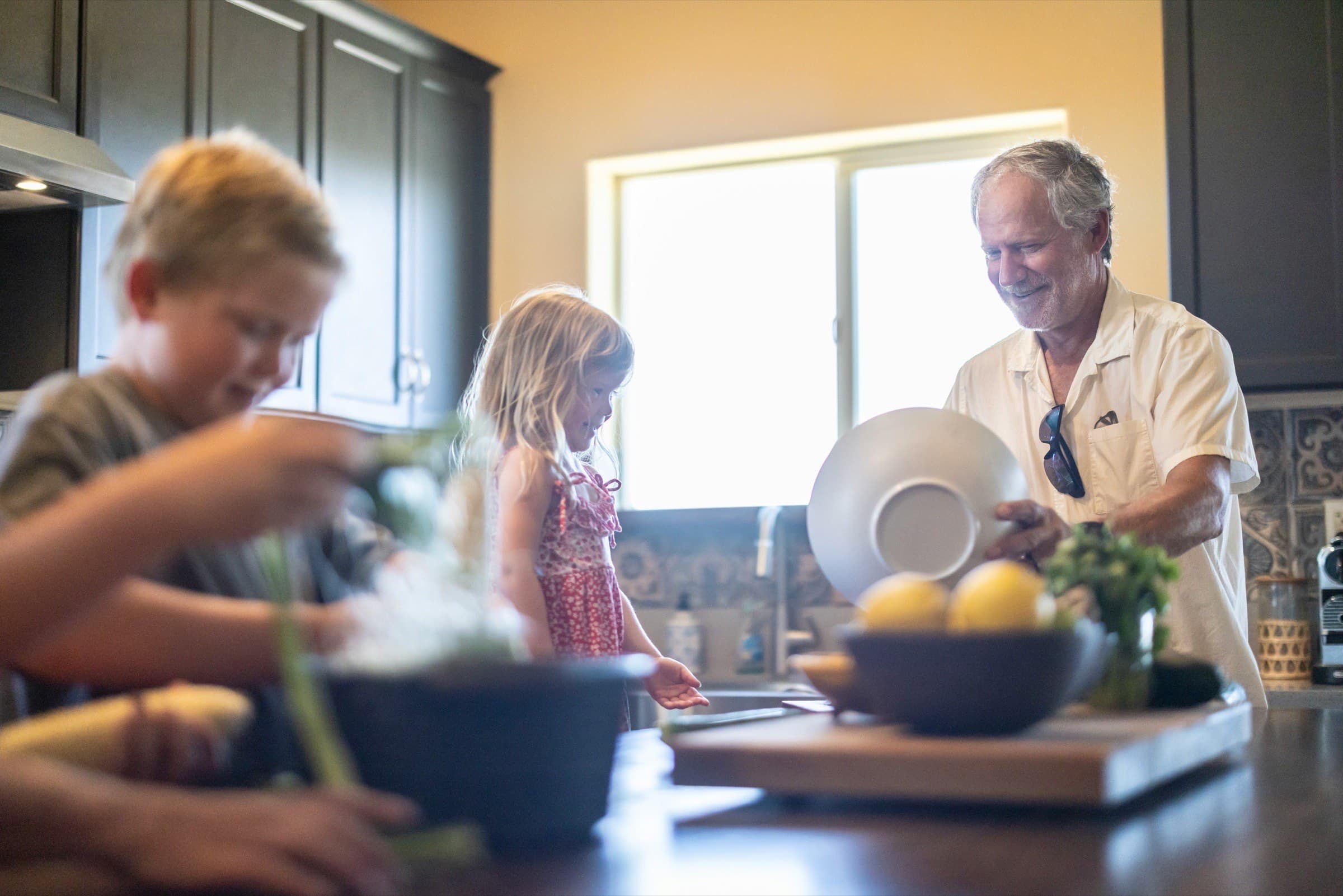 Køkken i familiebolig